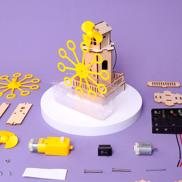 Kitsville Bubble Machine Motor & Gear Kit — bubble machine and parts