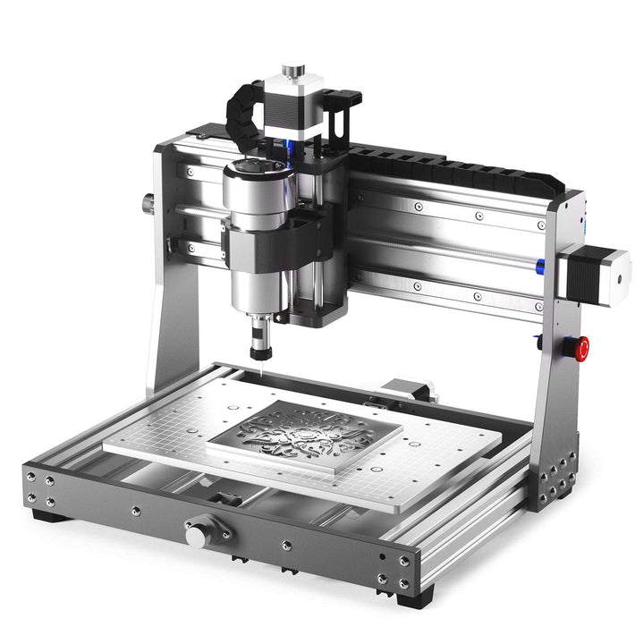 Genmitsu 3020-PRO MAX V2 CNC Router — assembled CNC router with aluminum spoilboard