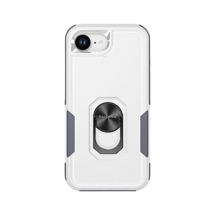SaharaCase Raider Heavy-Duty Kickstand Case for iPhone 17e & iPhone 16e — case exterior and design details
