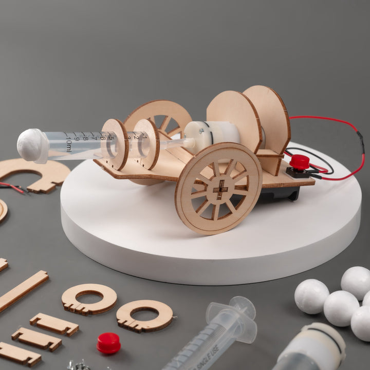 Kitsville ST030: Cannon model with project parts