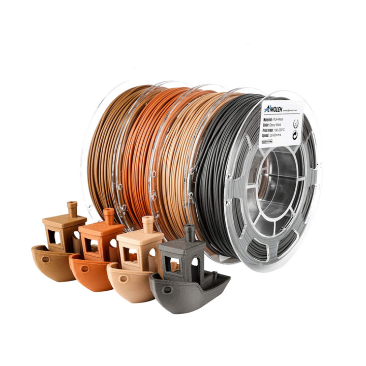 Amolen PLA Wood Variety Pack (4x200g)