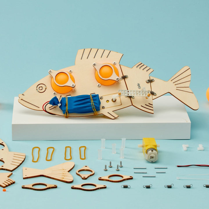 Kitsville ST021: Fish robot and project components