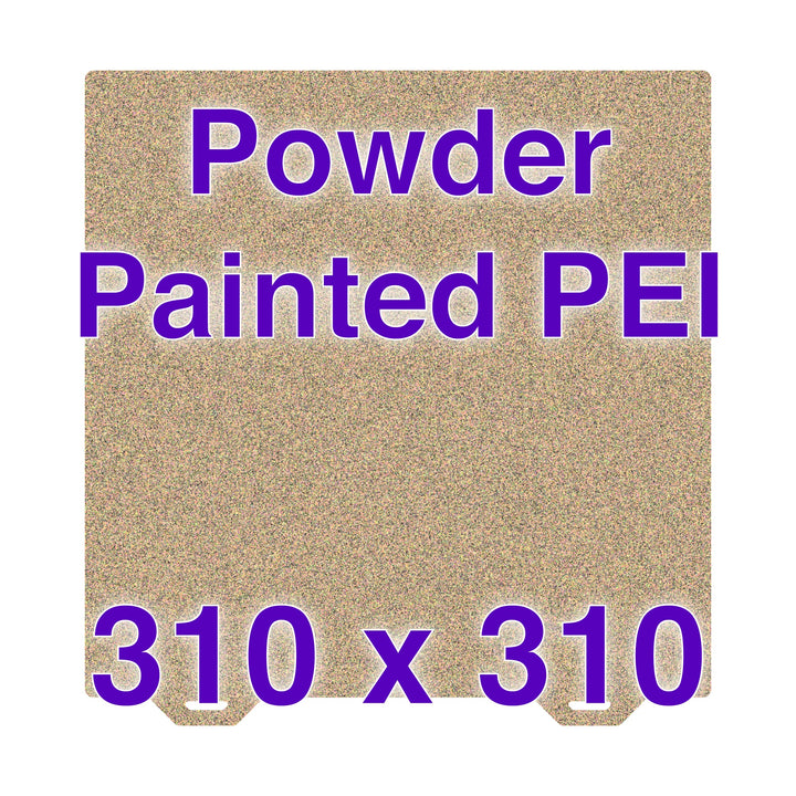 Wham Bam textured PEI Flexi Plate labeled 310 x 310 mm