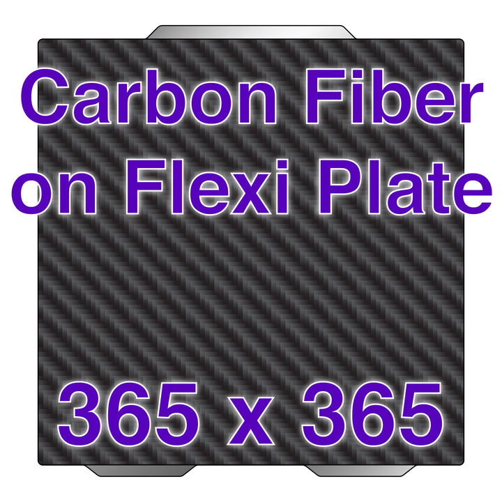 Wham Bam carbon-fiber Flexi Plate labeled 365 x 365 mm