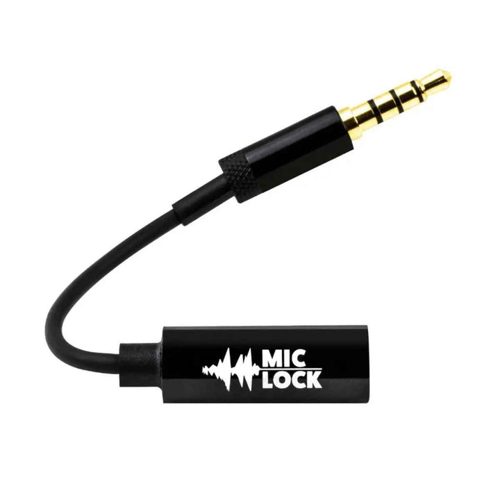Mic-Lock 3.5 mm SoundPass microphone blocker cable adapter