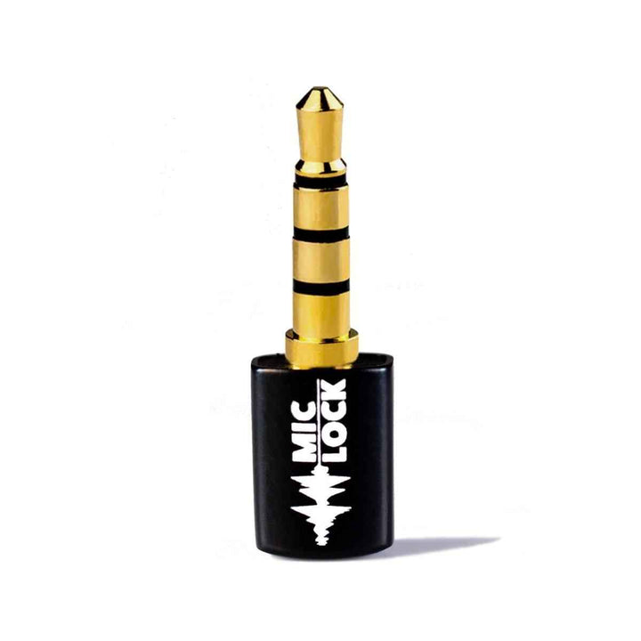 Mic-Lock Black 3.5 mm Mini microphone blocker