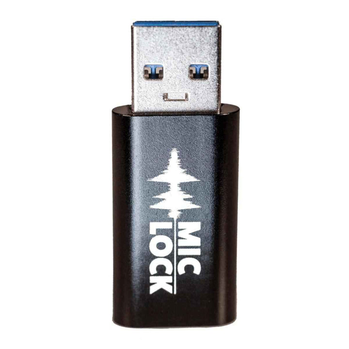 Mic-Lock USB-A to USB-C Secure Charger adapter