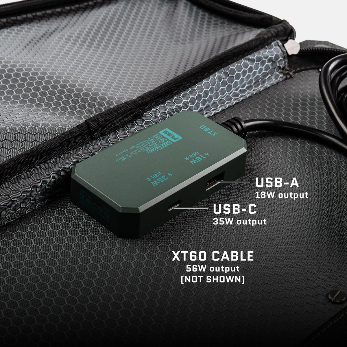 Dark Energy Spectre 56W Solar Panel