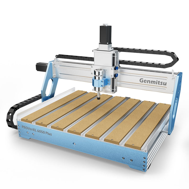 Genmitsu PROVerXL 6050 Plus CNC Router — 300W — three-quarter view of the 6050 Plus router