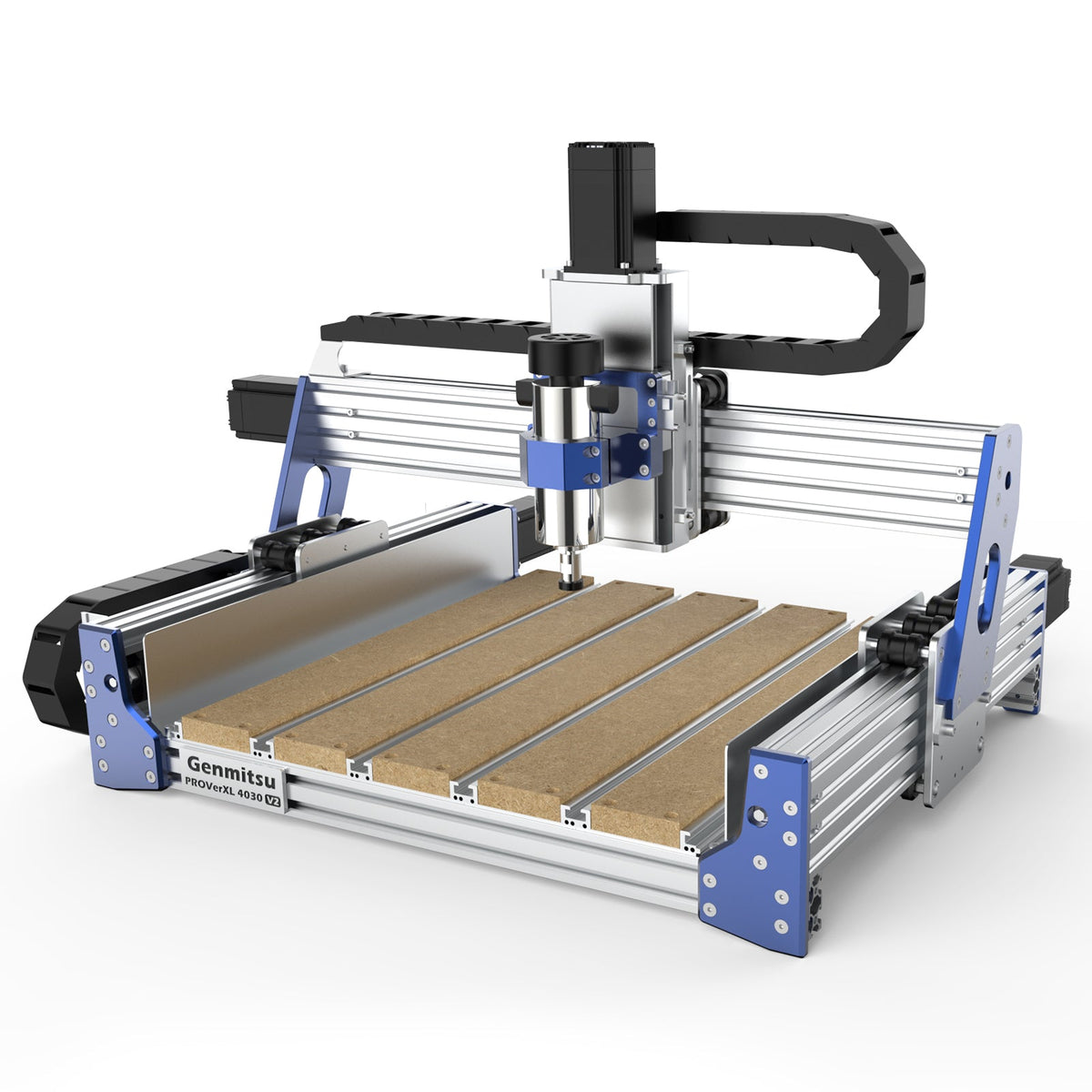 Genmitsu PROVerXL 4030 V2 CNC Router — assembled machine shown at an angle
