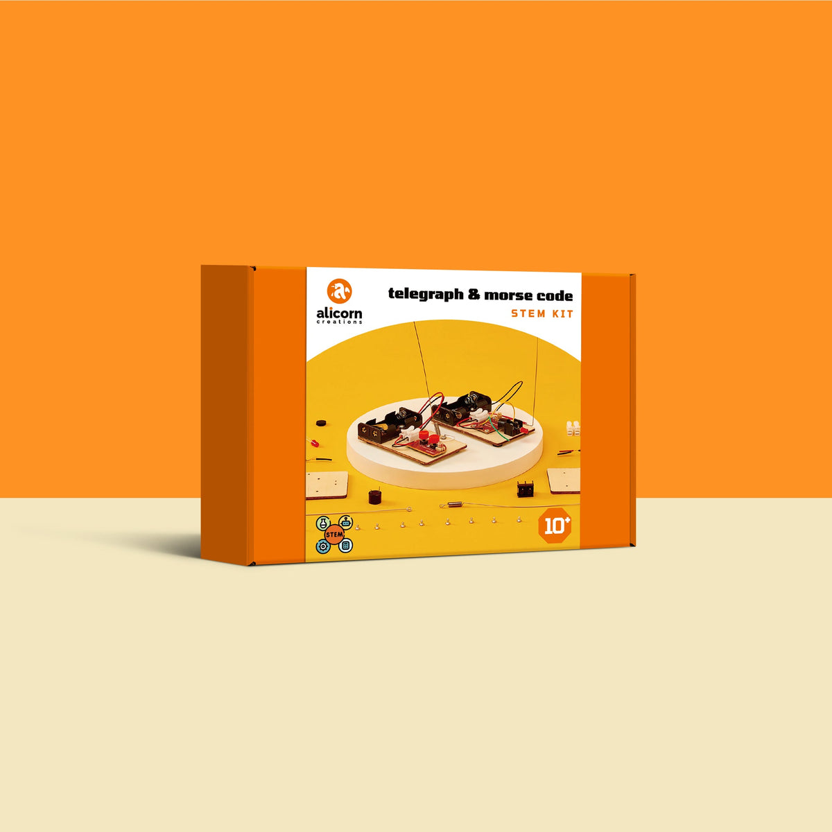 Kitsville ST019: Telegraph and Morse code kit packaging