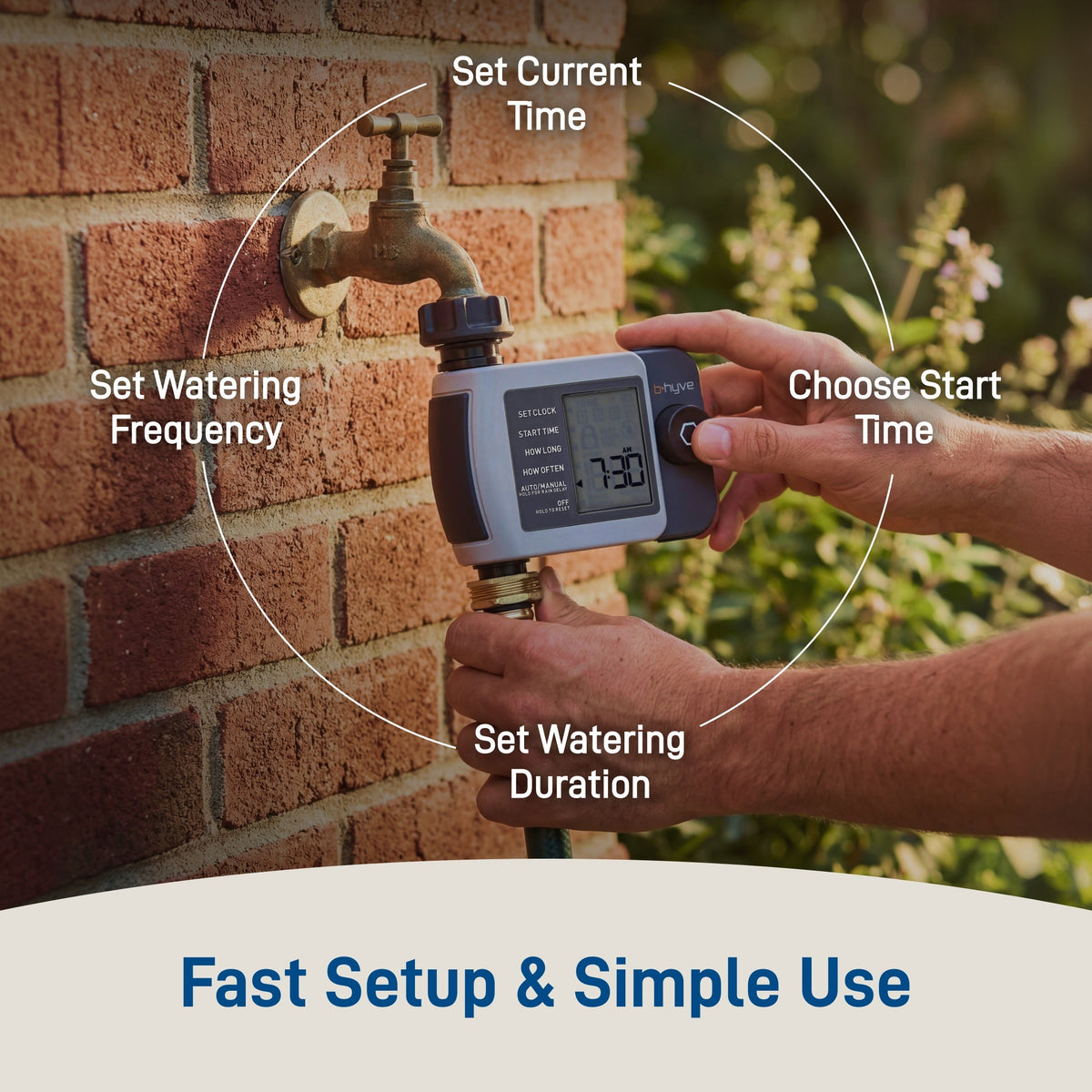 Orbit B-hyve XD 1-Outlet Bluetooth Hose Timer 24511