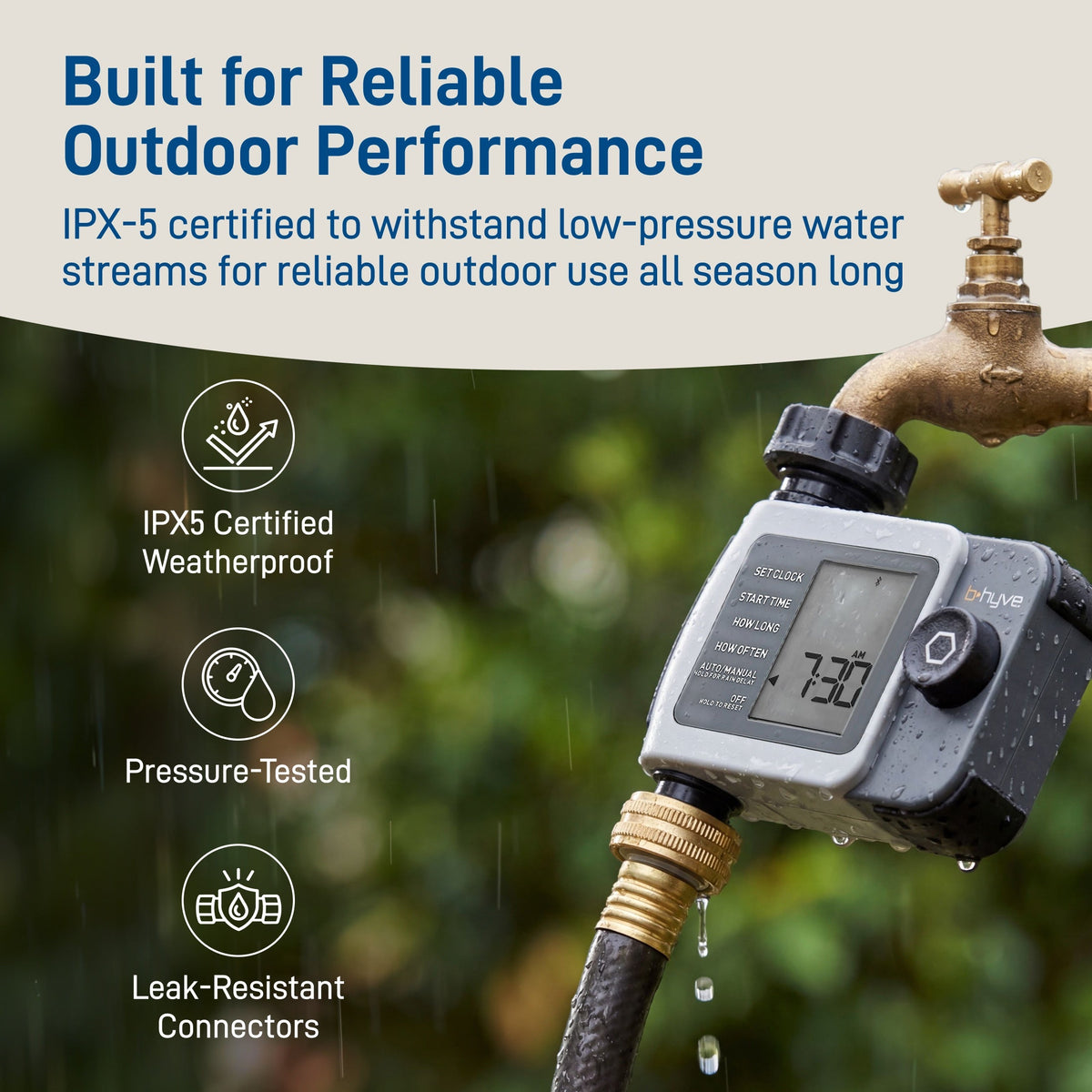 Orbit B-hyve XD 1-Outlet Bluetooth Hose Timer 24511