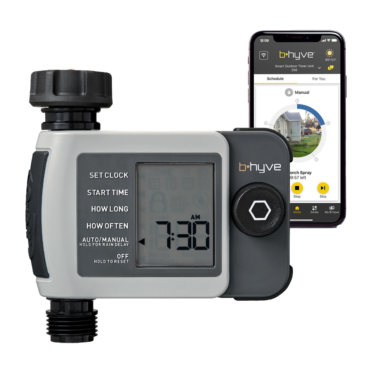 Orbit B-hyve XD 1-Outlet Bluetooth Hose Timer 24511