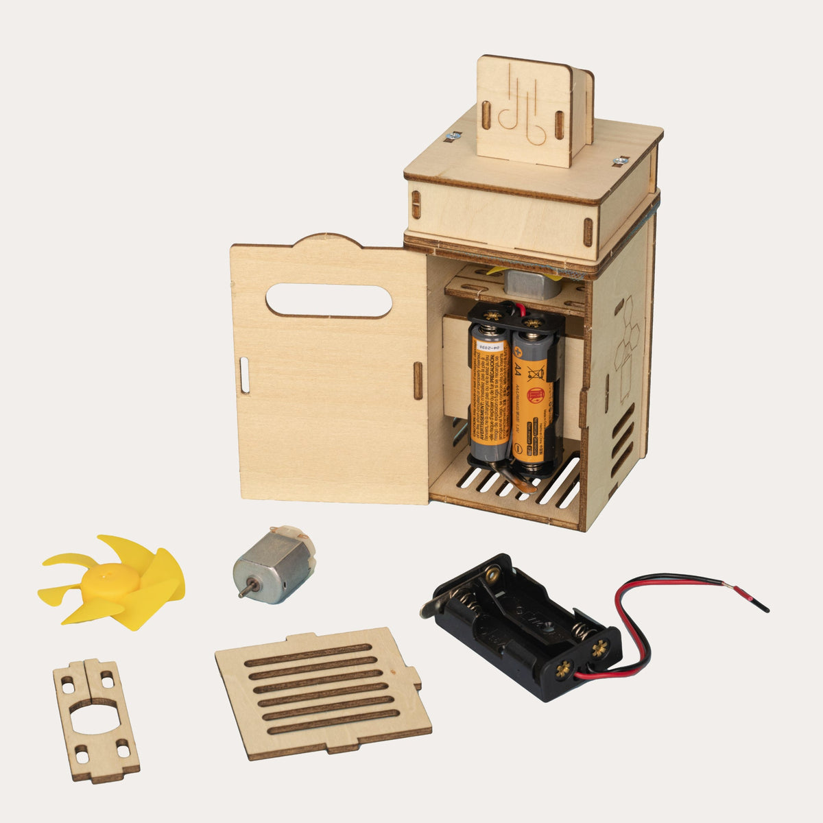 Kitsville ST045: Open vacuum model and components