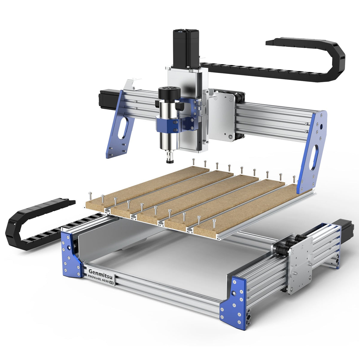 Genmitsu PROVerXL 4030 V2 CNC Router — exploded view of the frame and gantry