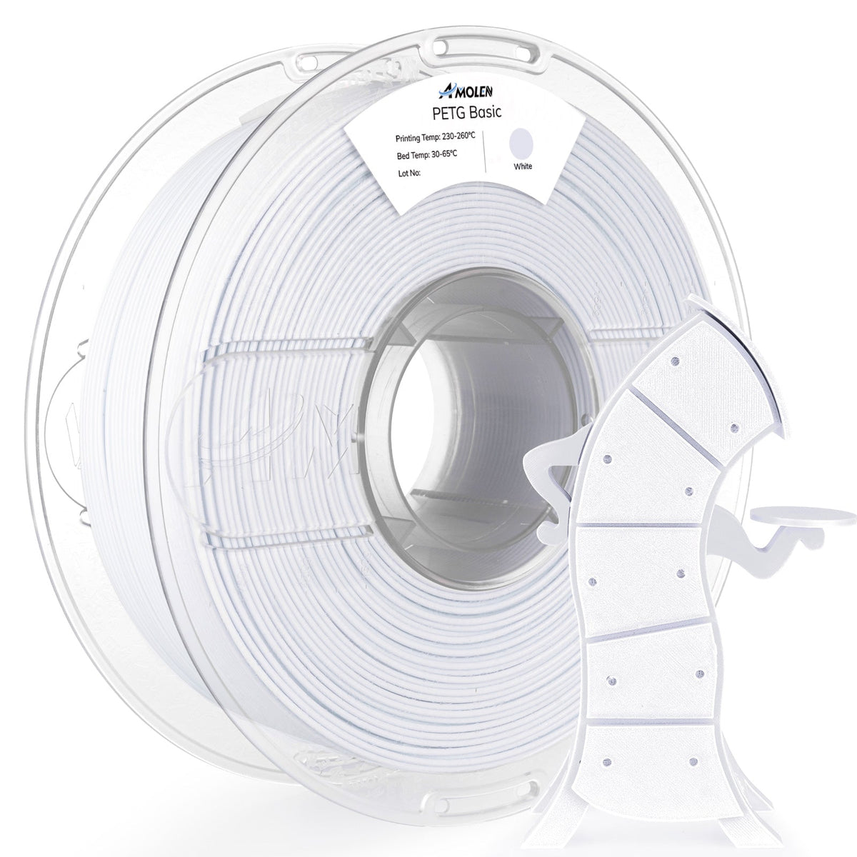 Amolen PETG Basic 1.75mm, 1KG/2.2LB