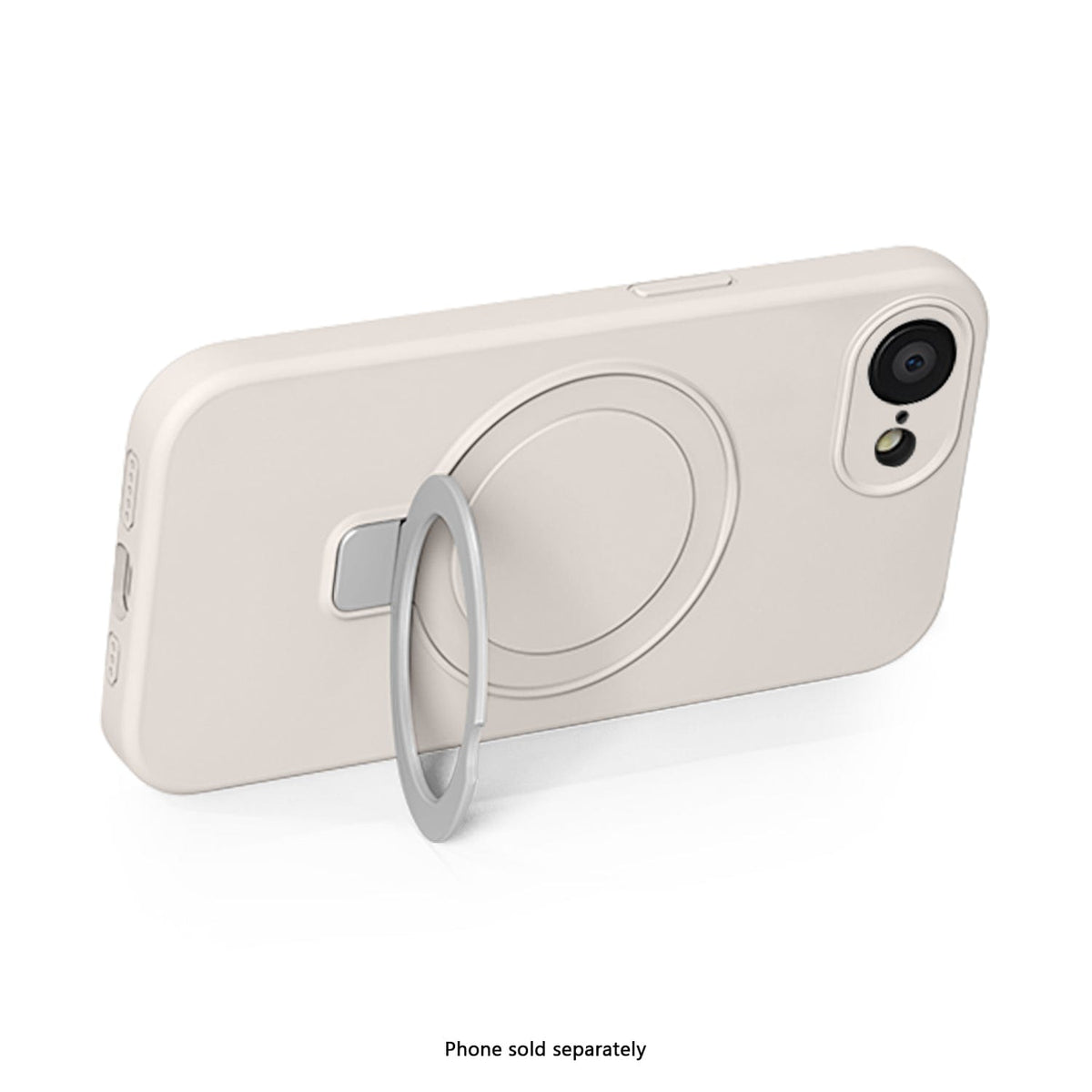 SaharaCase Venture Silicone Case for iPhone 17e & iPhone 16e — case fit and edge details