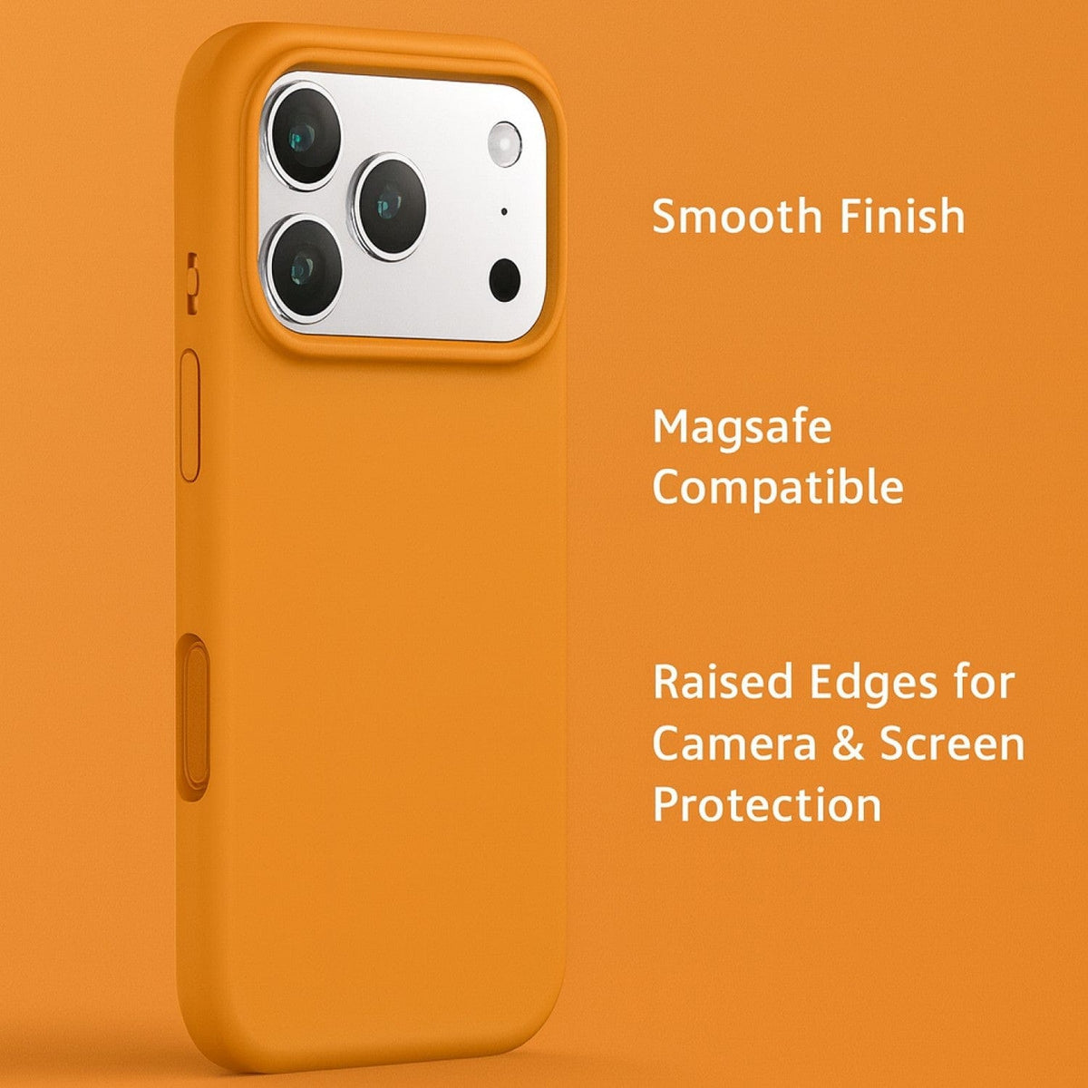 SaharaCase Venture MagSafe-Compatible Silicone Case for iPhone 17 Pro — supplier feature illustration