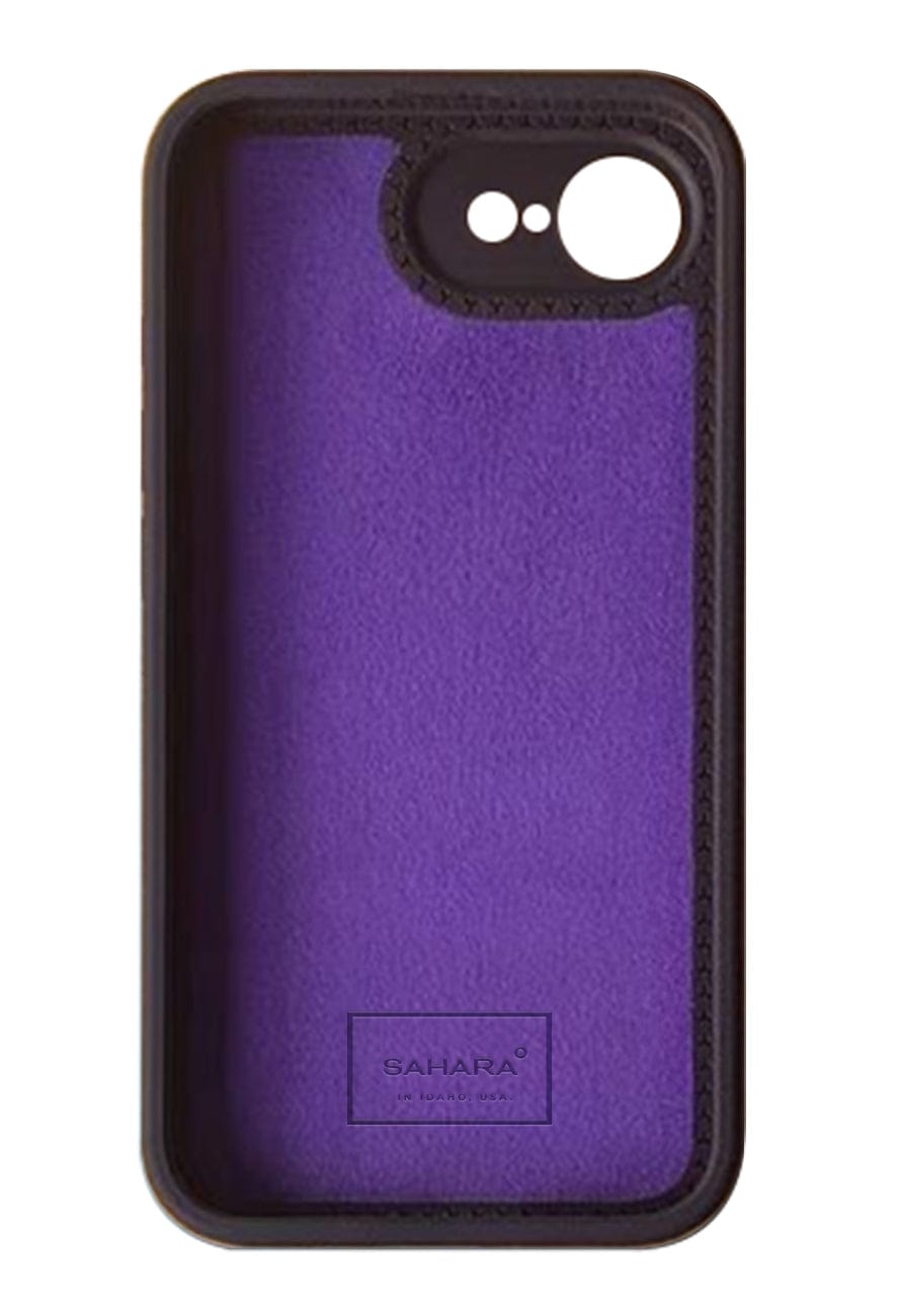 SaharaCase Venture Silicone Case for iPhone 17e & iPhone 16e — case demonstration with phone