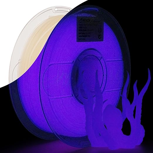 Amolen PLA Glow-in-the-Dark 1.75mm, 1KG/2.2LB