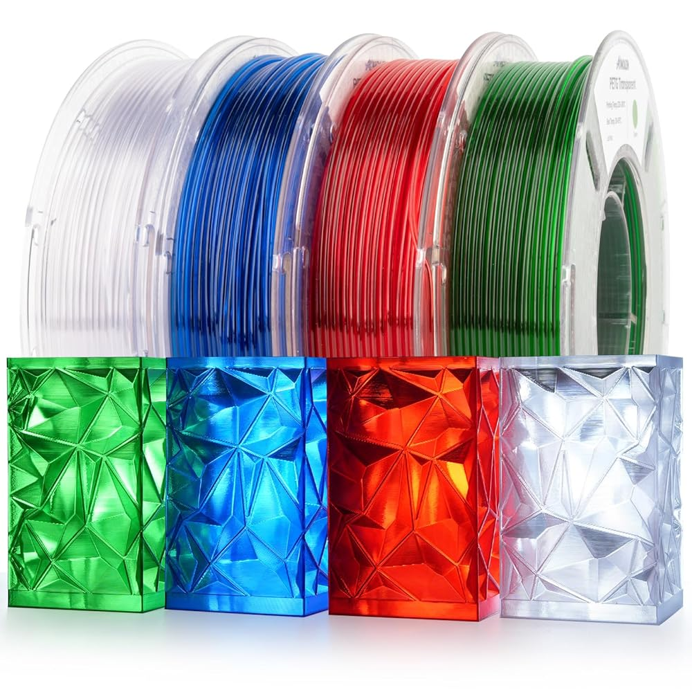 Amolen PETG Transparent Variety Pack (4x250g)