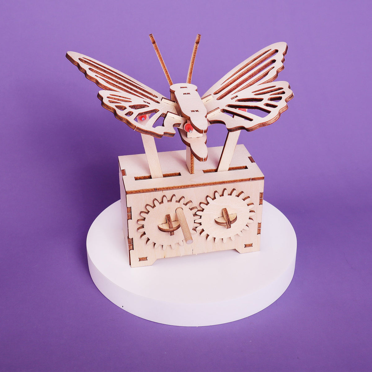 Kitsville ST024: Assembled butterfly gear model