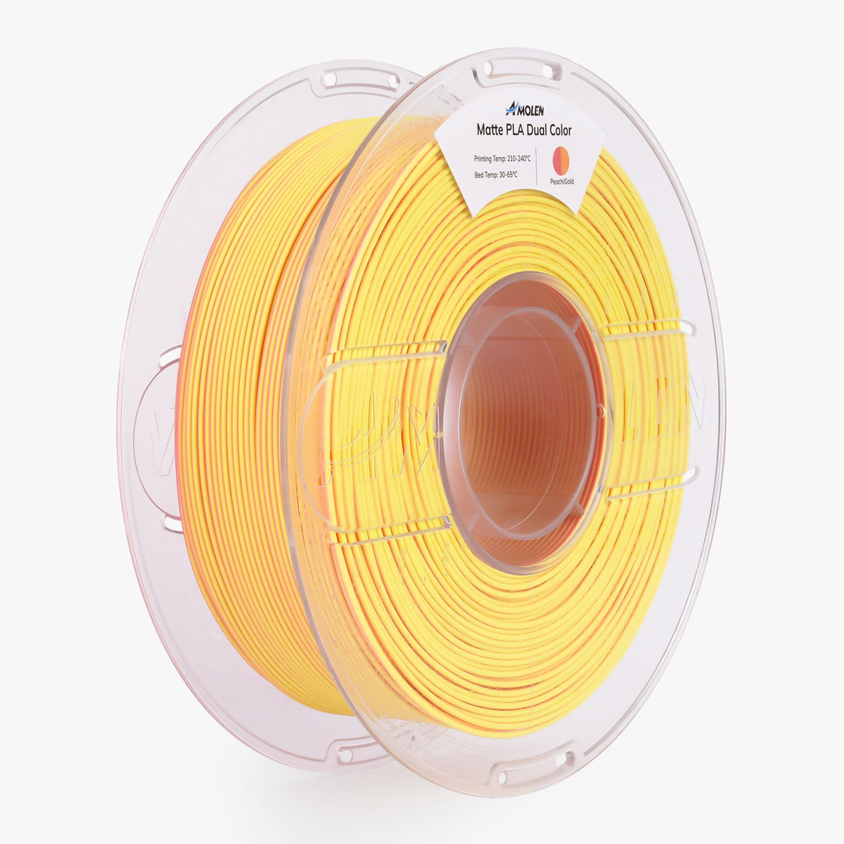 Amolen PLA Matte Dual Filament 1.75mm, 1KG/2.2LB