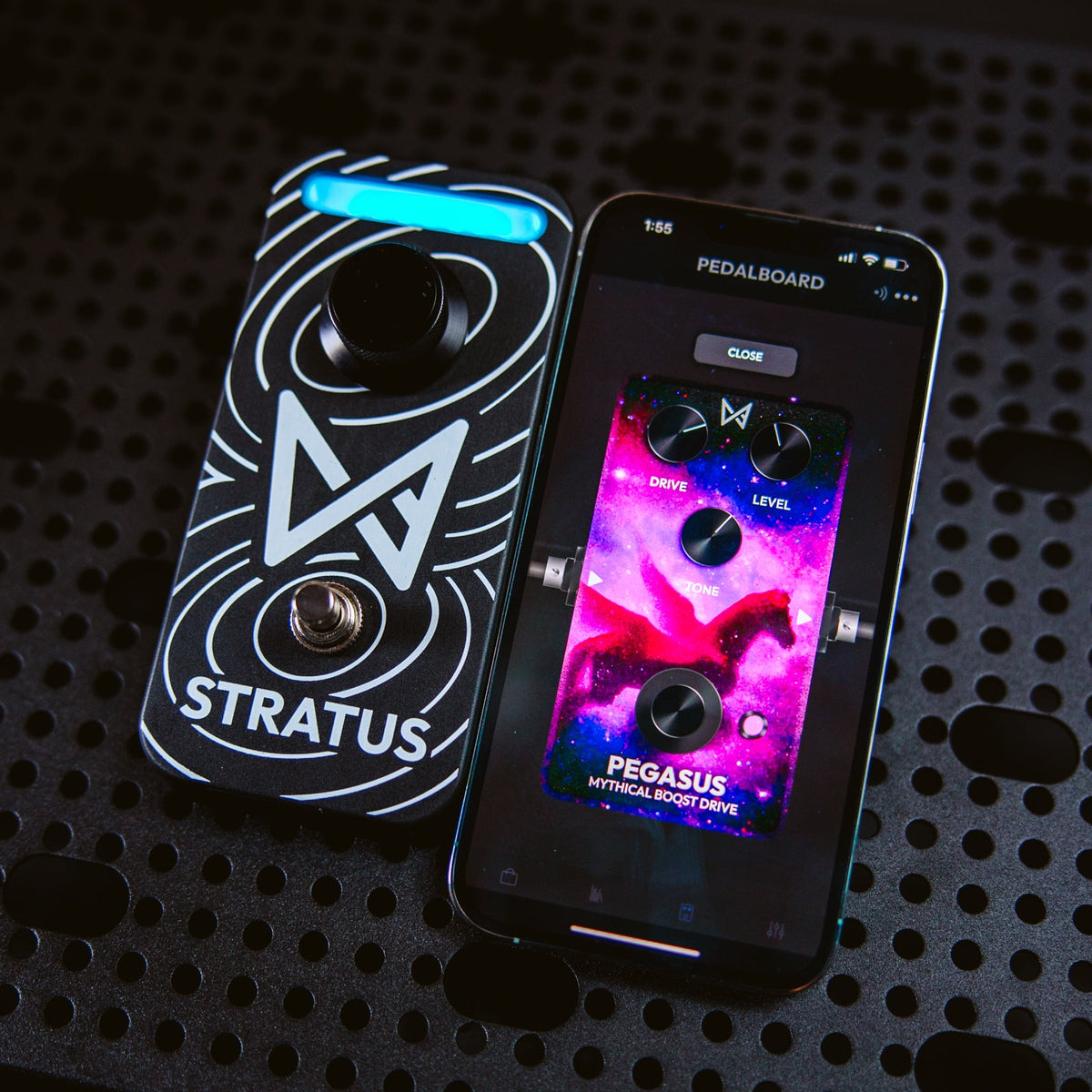 Chaos Audio Stratus multi-effects guitar pedal