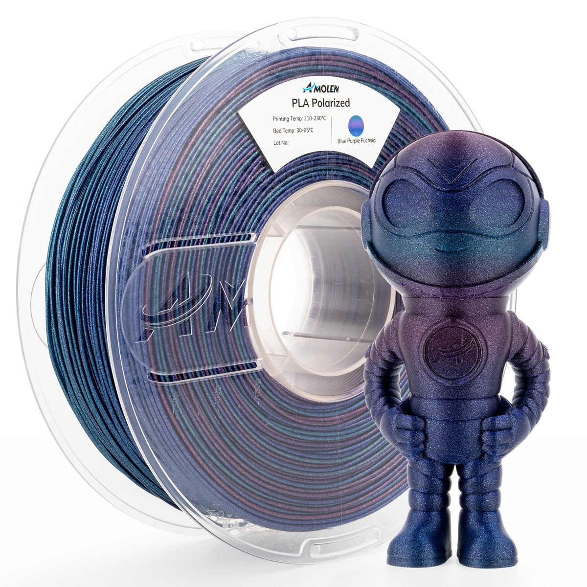 Amolen PLA Galaxy / Sparkle & Shiny 1.75mm, 1KG/2.2LB