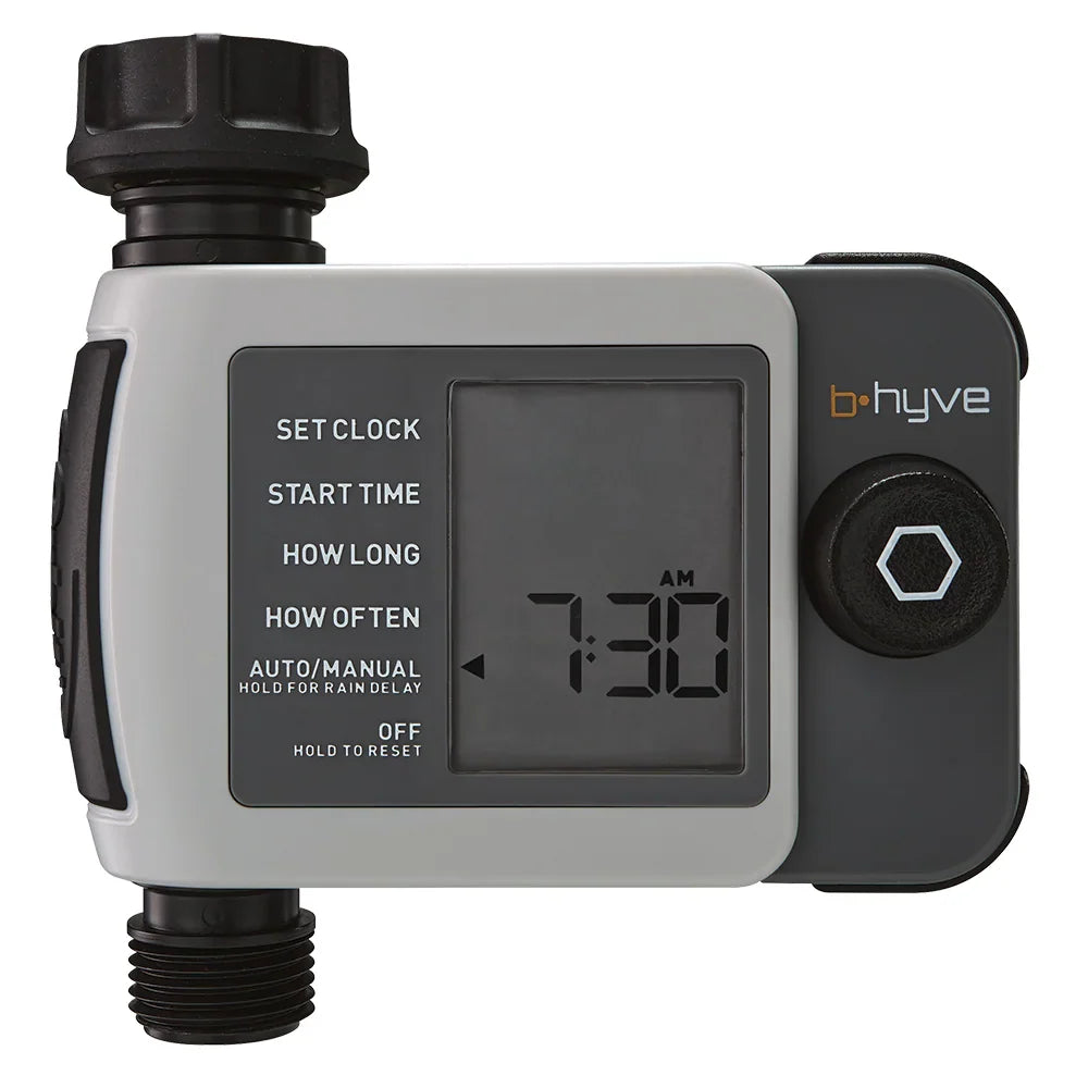 Orbit B-hyve XD Bluetooth 1-Outlet Hose Faucet Timer with B-hyve Flood Sensors | 71103