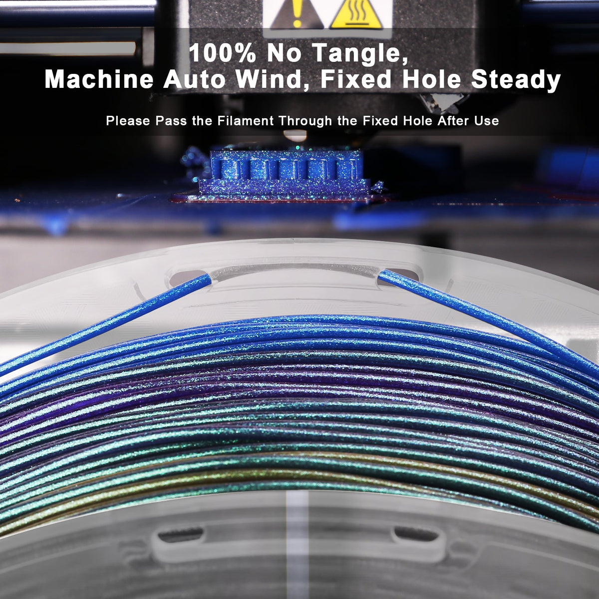 Amolen PLA Galaxy / Sparkle & Shiny 1.75mm, 1KG/2.2LB