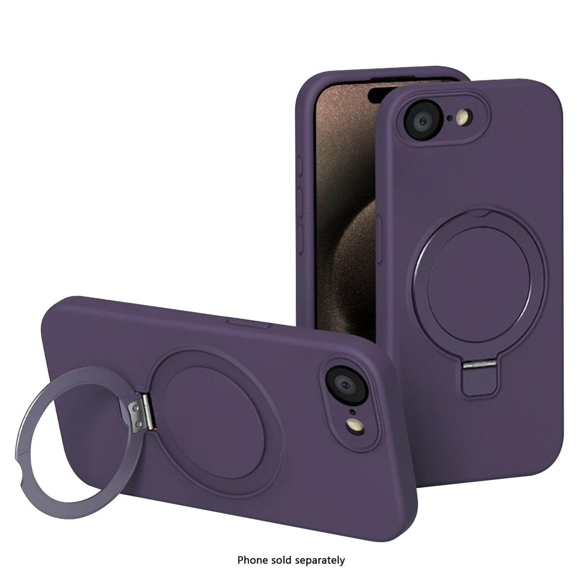 SaharaCase Venture Silicone Case for iPhone 17e & iPhone 16e — case fit and edge details