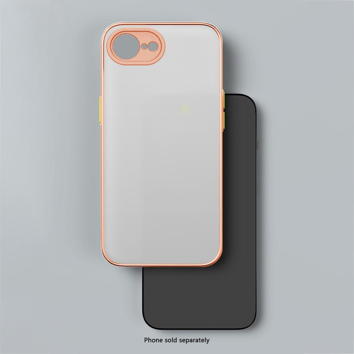SaharaCase Venture Clear Case for iPhone 17e & iPhone 16e — case fit and edge details