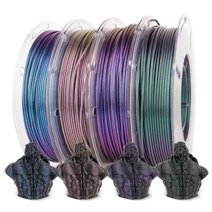 Amolen PLA Galaxy / Sparkle & Shiny Variety Pack (4x200g)