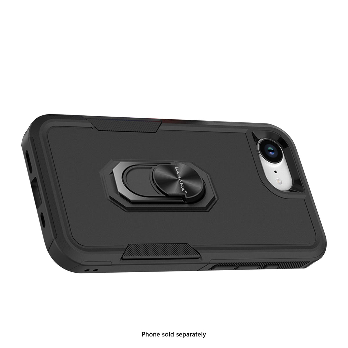 SaharaCase Raider Heavy-Duty Kickstand Case for iPhone 17e & iPhone 16e — case exterior and design details