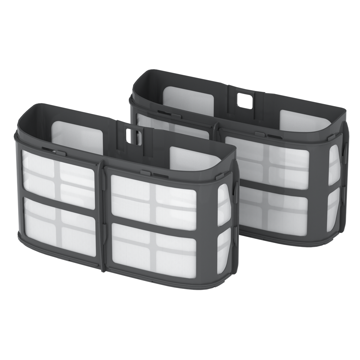 Sublue BN Pro robotic pool cleaner dual filter baskets detail