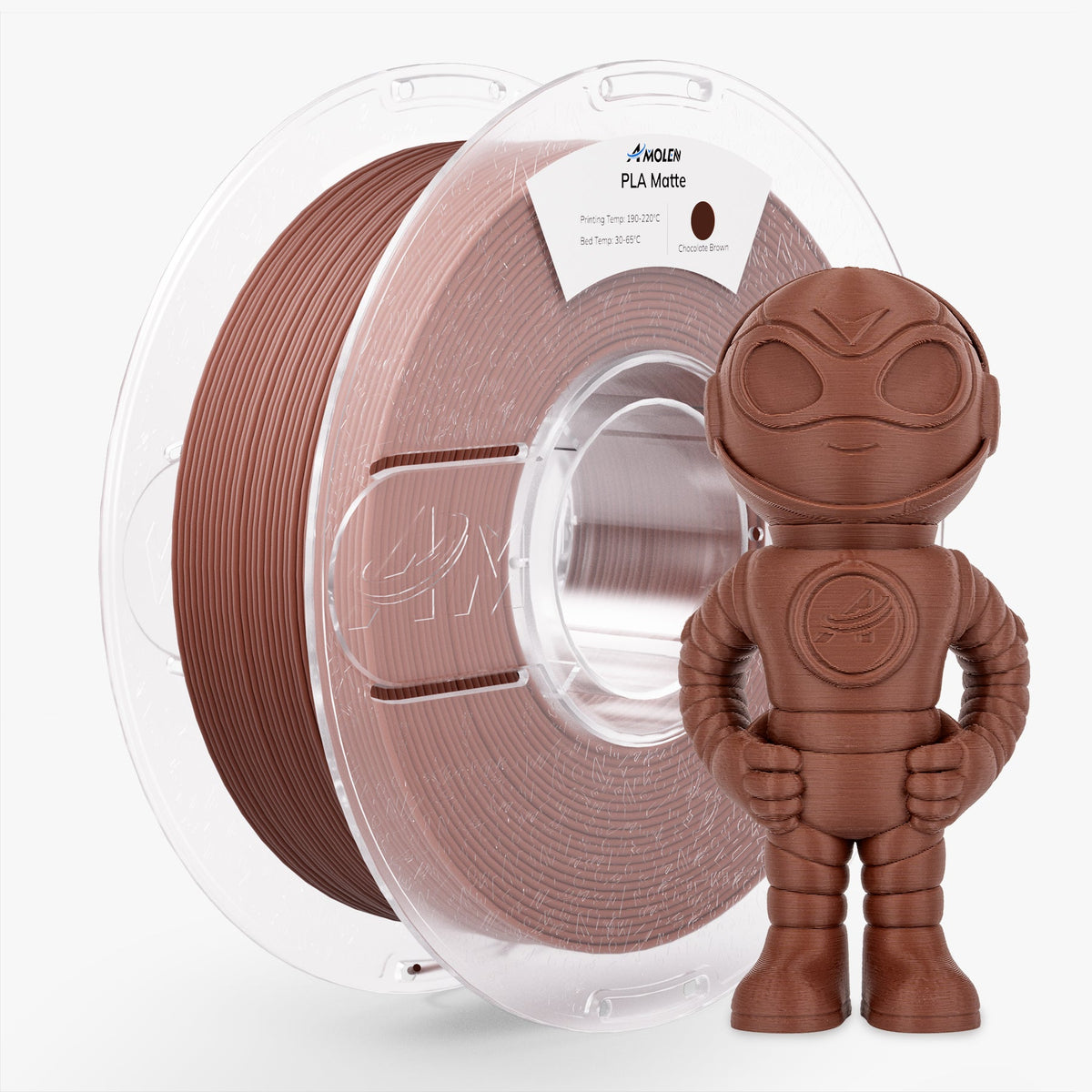 Amolen PLA Matte Basic 1.75mm, 1KG/2.2LB