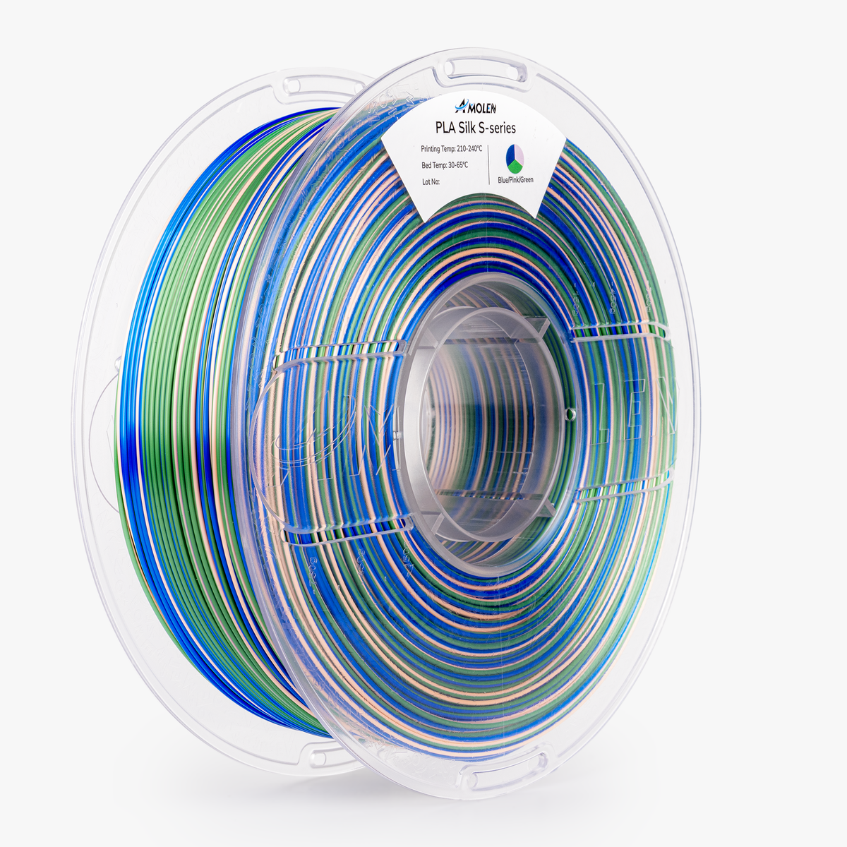 Amolen PLA Silk S-Series Filament, 1.75mm, 1kg