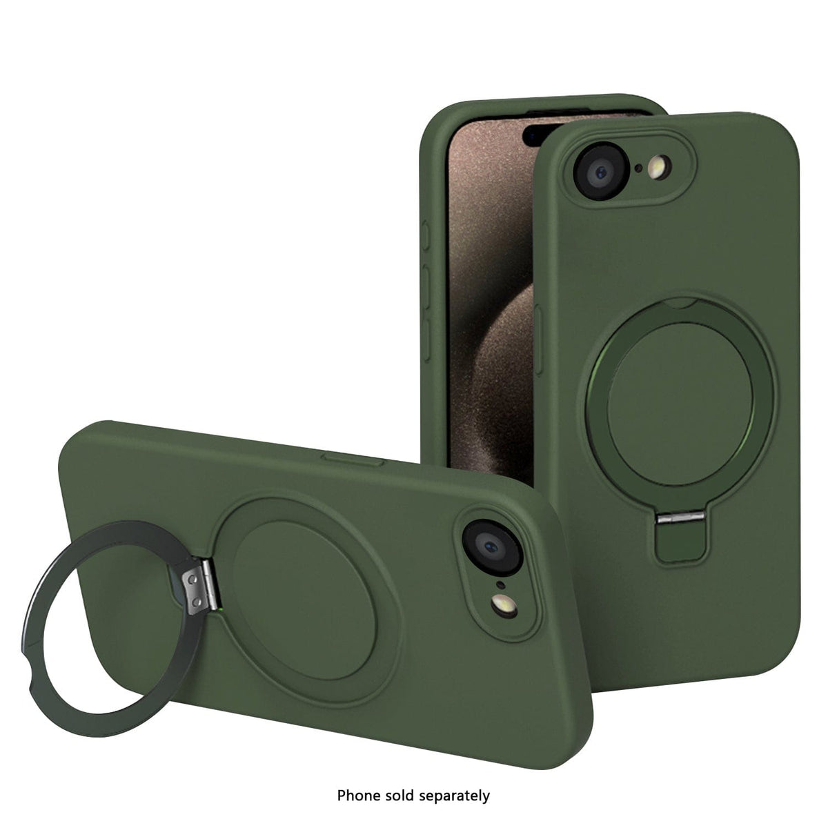 SaharaCase Venture Silicone Case for iPhone 17e & iPhone 16e — case fit and edge details