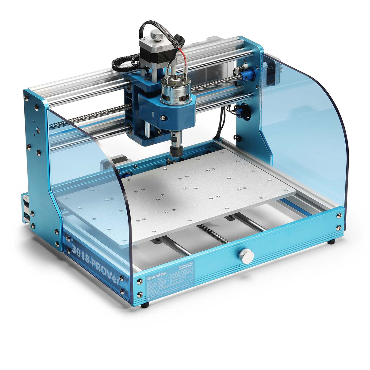 Genmitsu 3018-PROVer V2 router with acrylic side guards
