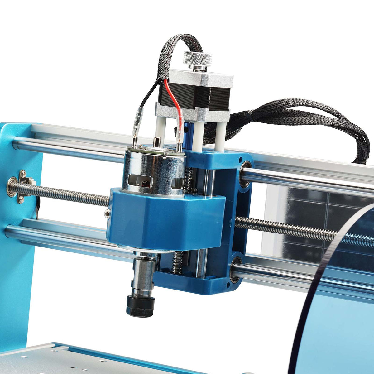 Close-up of Genmitsu 3018-PROVer V2 spindle mount