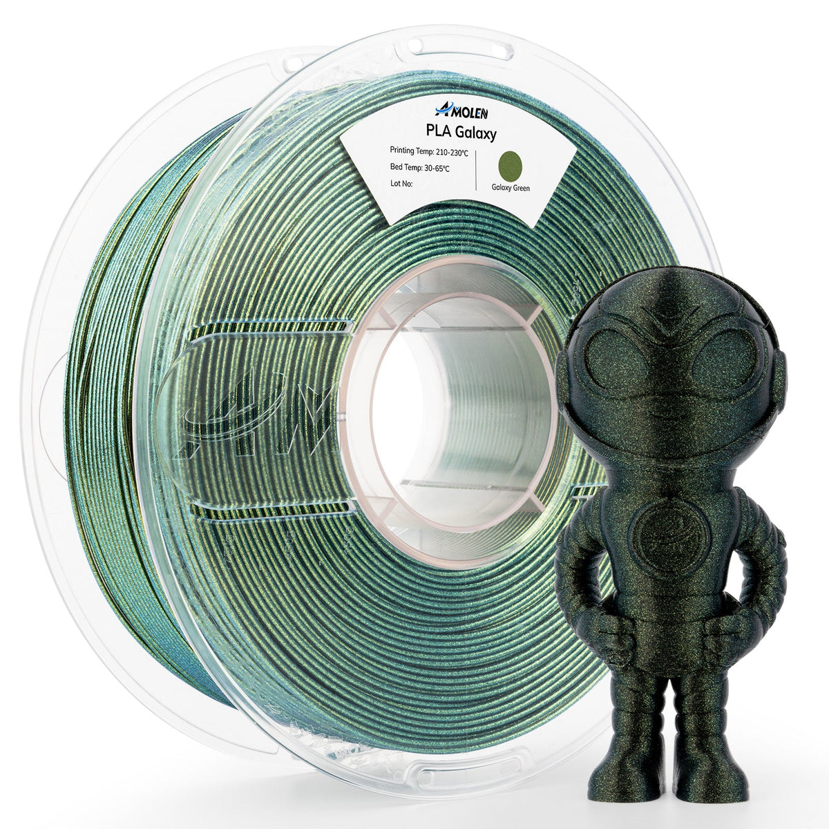 Amolen PLA Galaxy / Sparkle & Shiny 1.75mm, 1KG/2.2LB