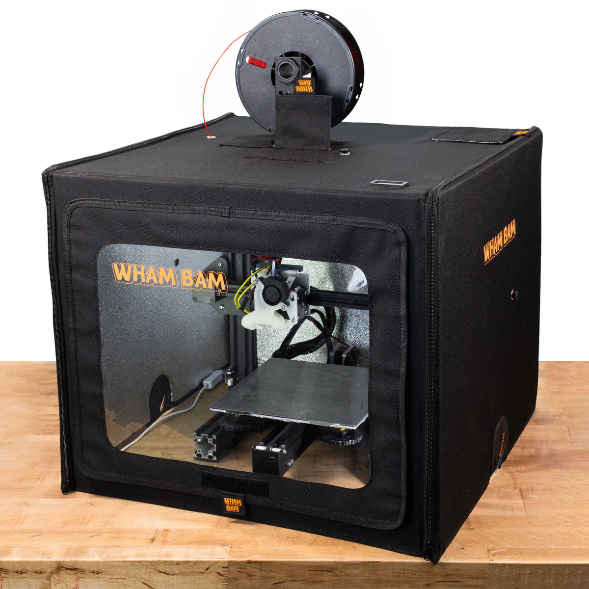 HotBox containing example printer and spool; equipment not included