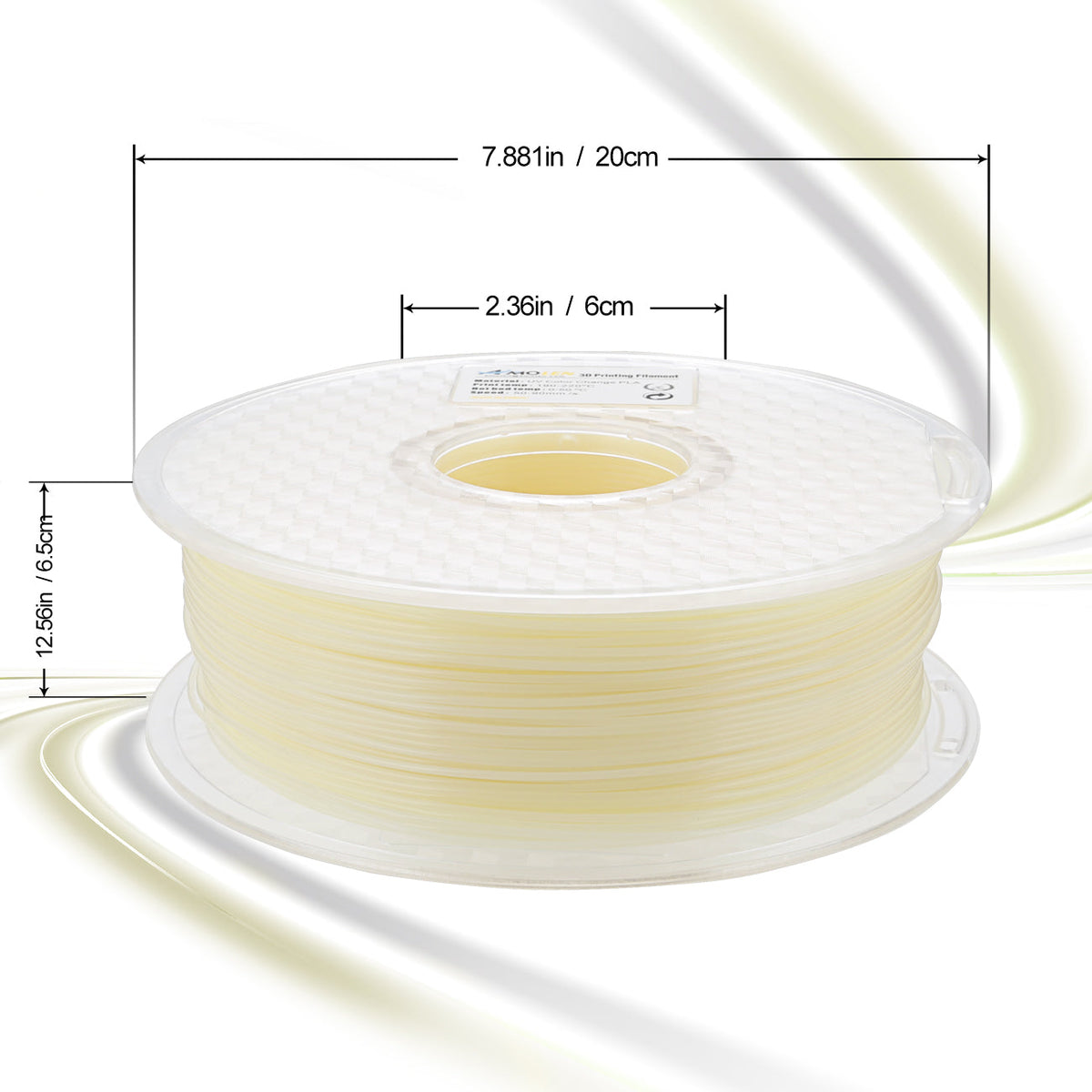 Amolen PLA Glow in the Dark Variety Pack (4x200g)