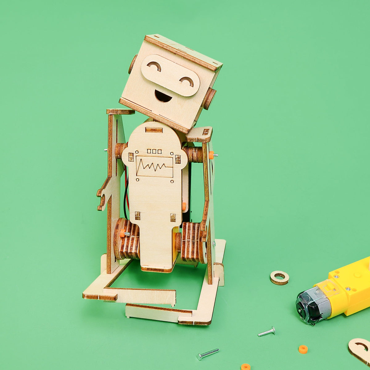 Kitsville WalkieBot Walking Robot Kit — front angled view