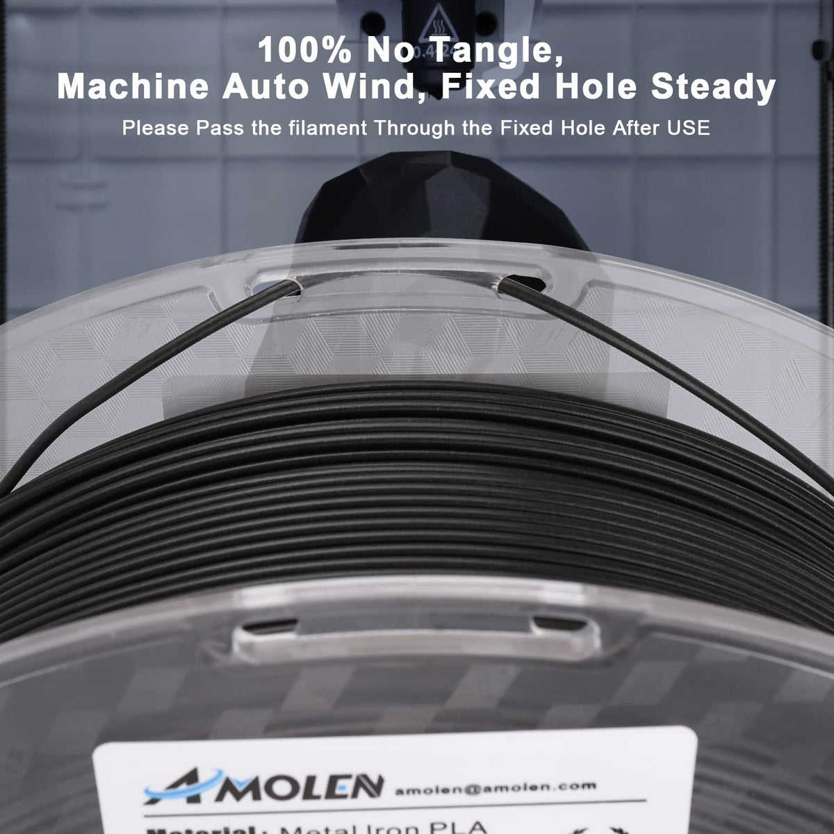 Amolen PLA Metal 1.75mm, 1KG/2.2LB