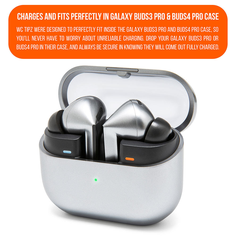 Wicked Cushions Galaxy Buds Pro 3 & 4 Memory Foam Ear Tips - WC TipZ Galaxy