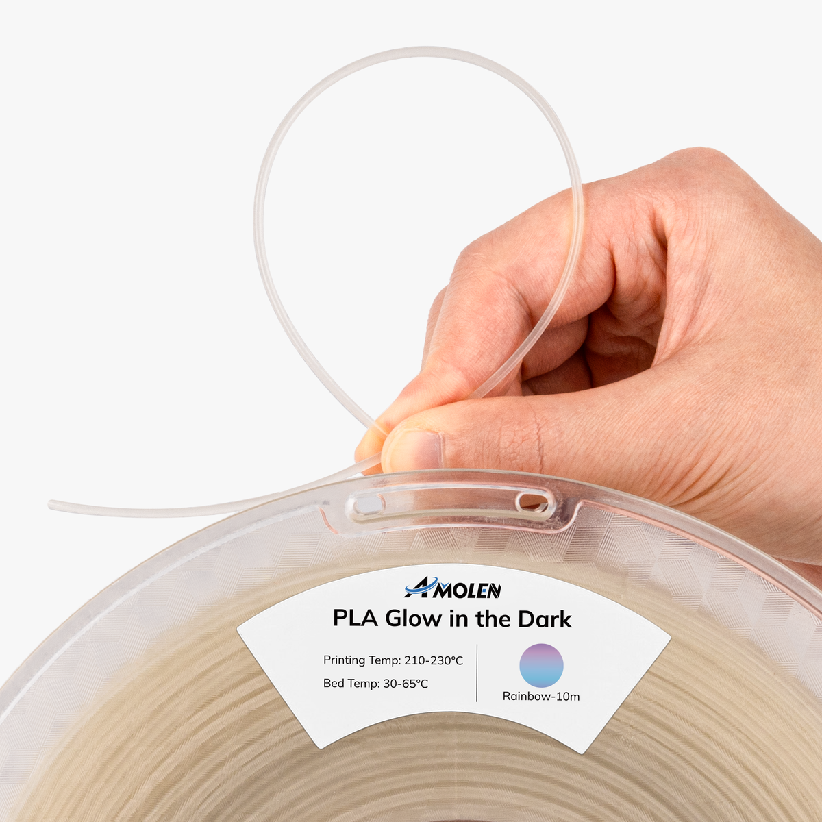 Amolen PLA Glow-in-the-Dark 1.75mm, 1KG/2.2LB