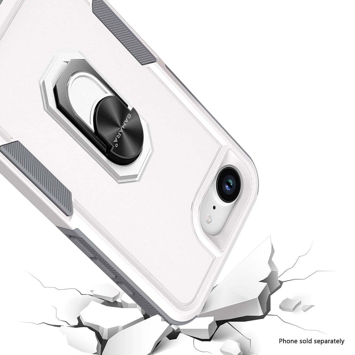 SaharaCase Raider Heavy-Duty Kickstand Case for iPhone 17e & iPhone 16e — case exterior and design details